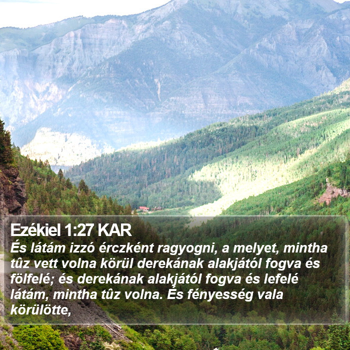 Ezékiel 1:27 KAR Bible Study