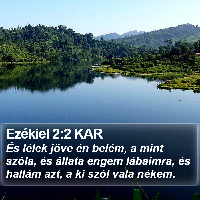 Ezékiel 2:2 KAR Bible Study