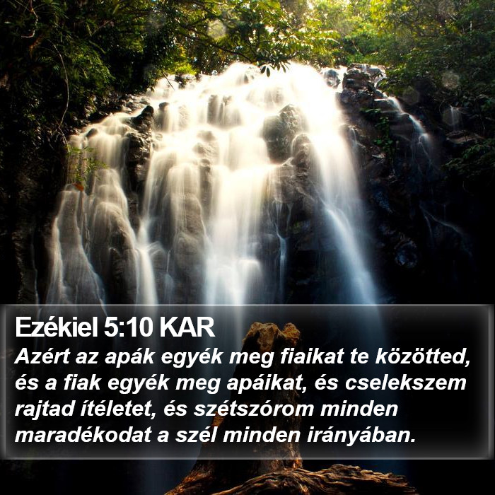 Ezékiel 5:10 KAR Bible Study