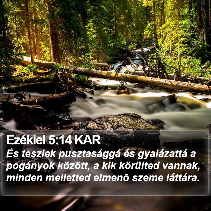 Ezékiel 5:14 KAR Bible Study