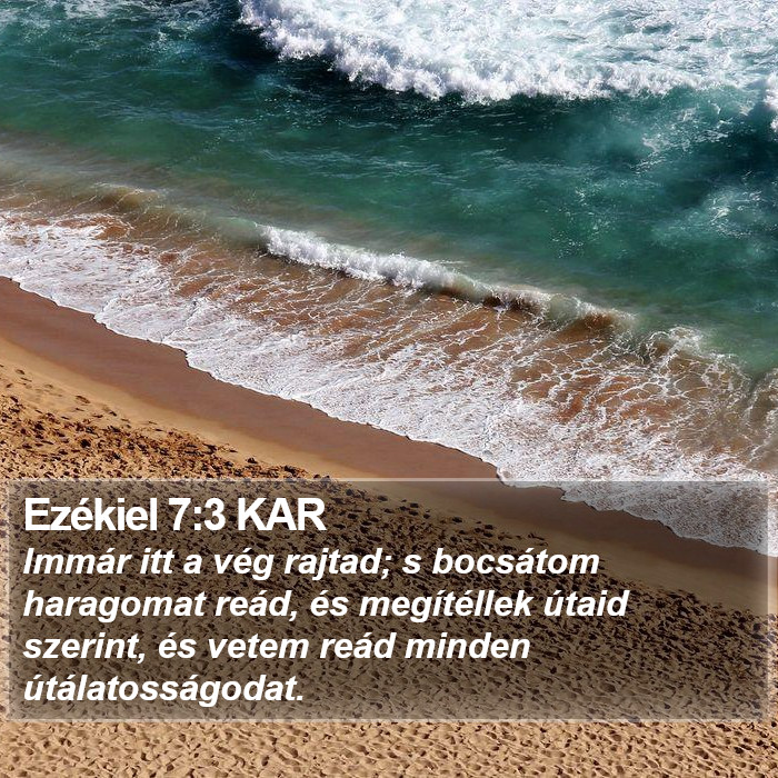 Ezékiel 7:3 KAR Bible Study