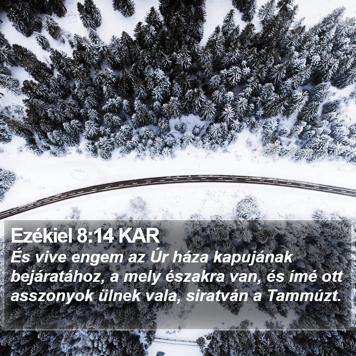 Ezékiel 8:14 KAR Bible Study