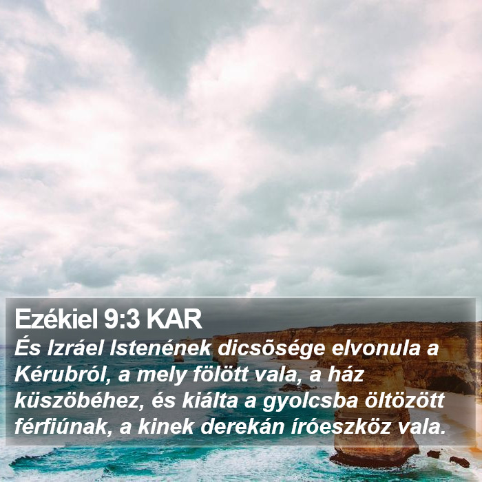 Ezékiel 9:3 KAR Bible Study