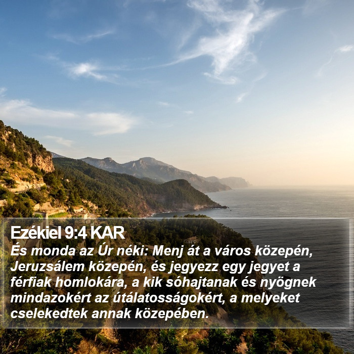 Ezékiel 9:4 KAR Bible Study