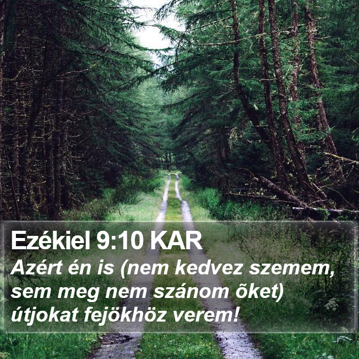 Ezékiel 9:10 KAR Bible Study