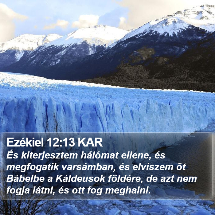 Ezékiel 12:13 KAR Bible Study