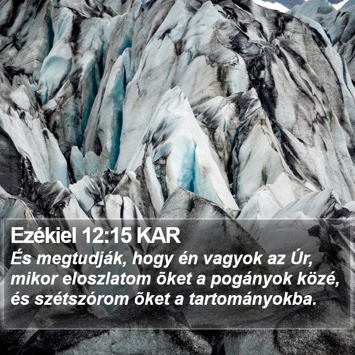 Ezékiel 12:15 KAR Bible Study