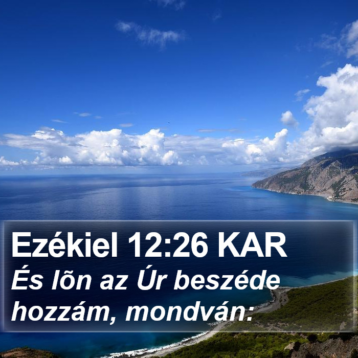 Ezékiel 12:26 KAR Bible Study