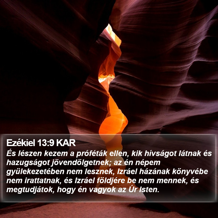 Ezékiel 13:9 KAR Bible Study