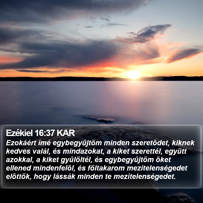 Ezékiel 16:37 KAR Bible Study