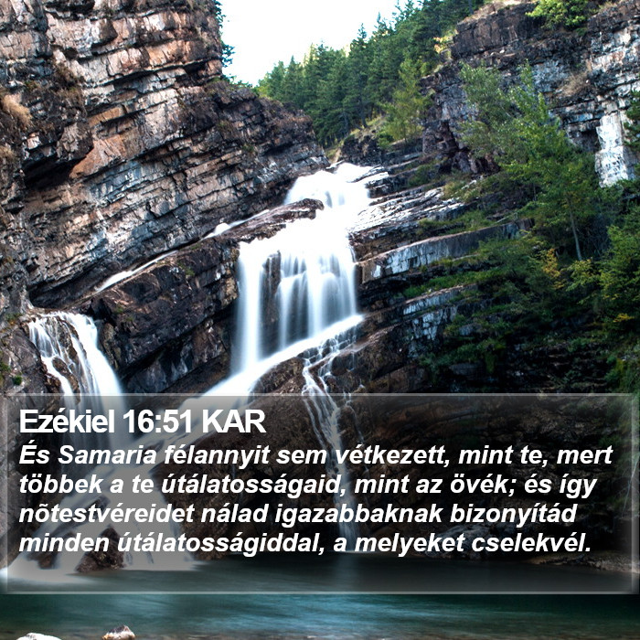 Ezékiel 16:51 KAR Bible Study