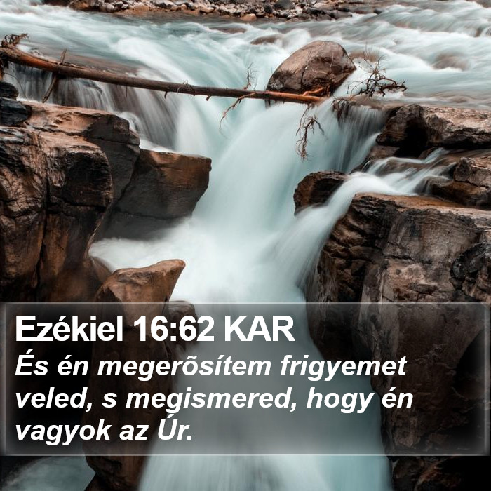 Ezékiel 16:62 KAR Bible Study