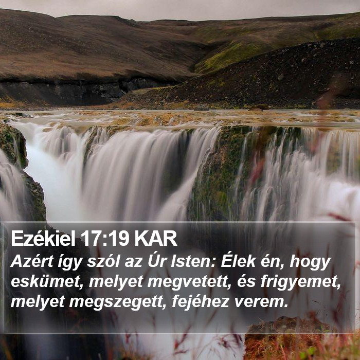 Ezékiel 17:19 KAR Bible Study