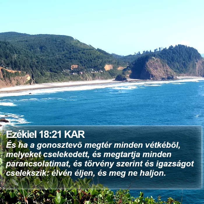 Ezékiel 18:21 KAR Bible Study