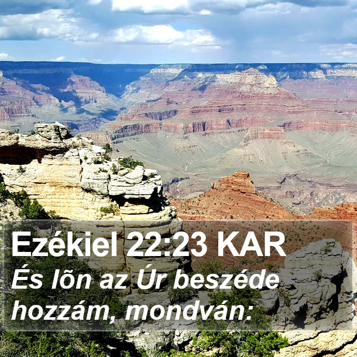 Ezékiel 22:23 KAR Bible Study