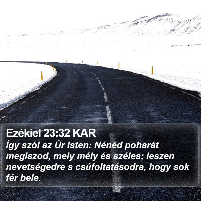 Ezékiel 23:32 KAR Bible Study