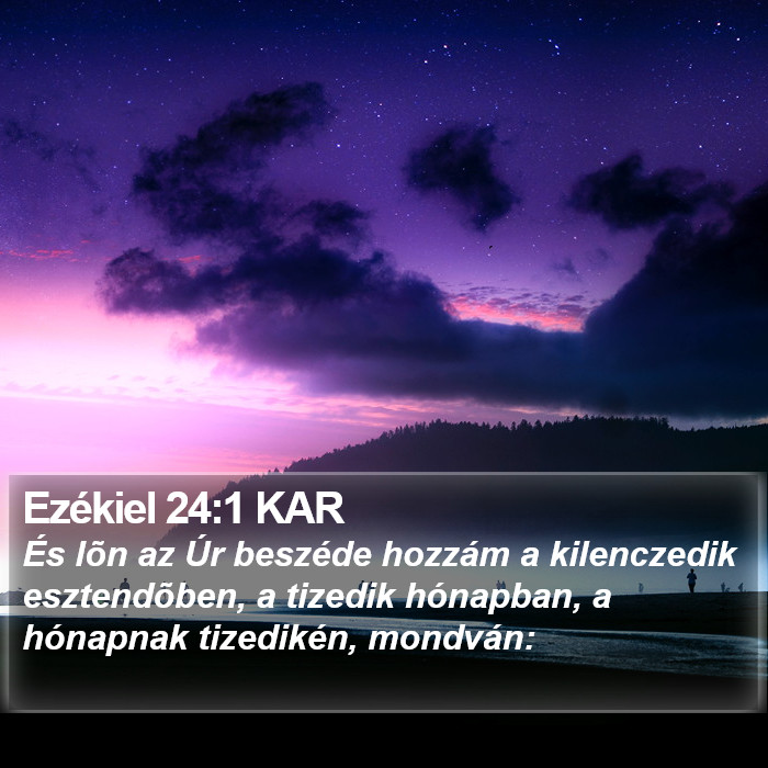 Ezékiel 24:1 KAR Bible Study