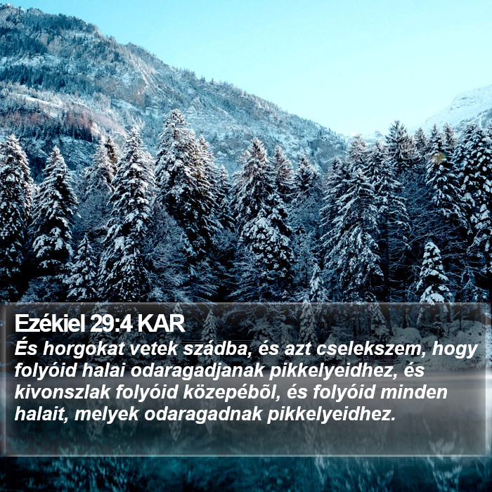 Ezékiel 29:4 KAR Bible Study