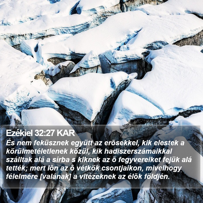 Ezékiel 32:27 KAR Bible Study