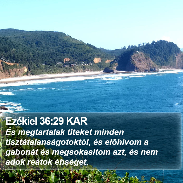 Ezékiel 36:29 KAR Bible Study