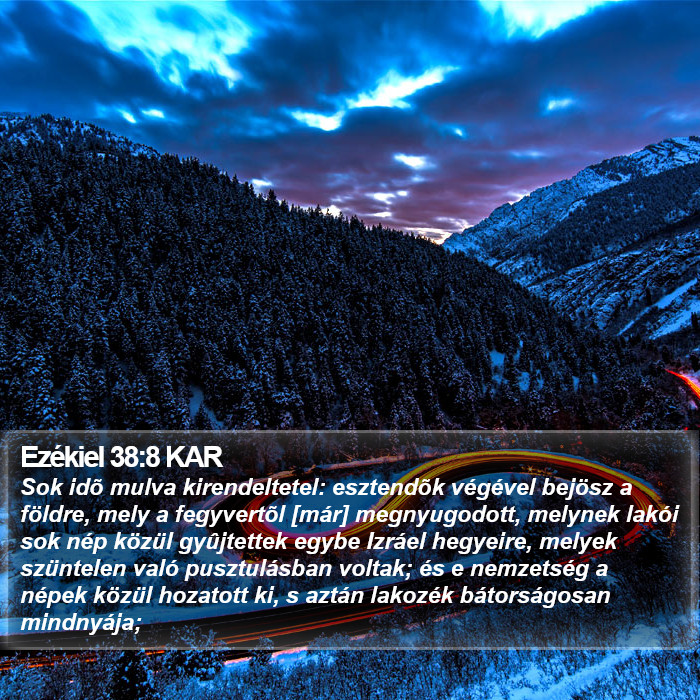 Ezékiel 38:8 KAR Bible Study