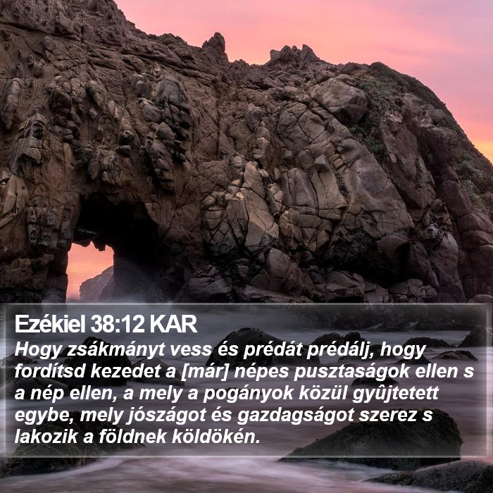 Ezékiel 38:12 KAR Bible Study