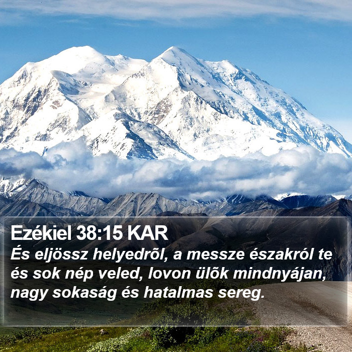 Ezékiel 38:15 KAR Bible Study