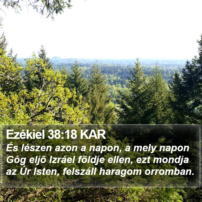Ezékiel 38:18 KAR Bible Study