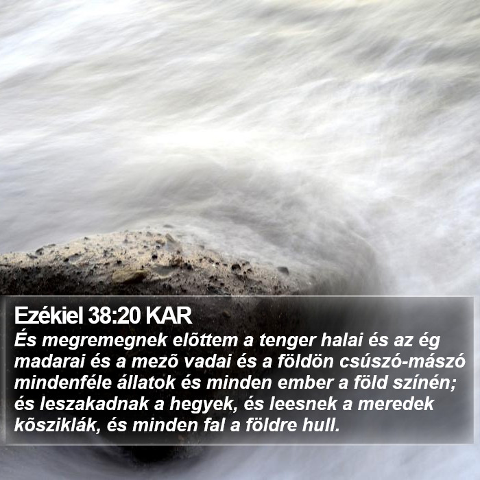 Ezékiel 38:20 KAR Bible Study