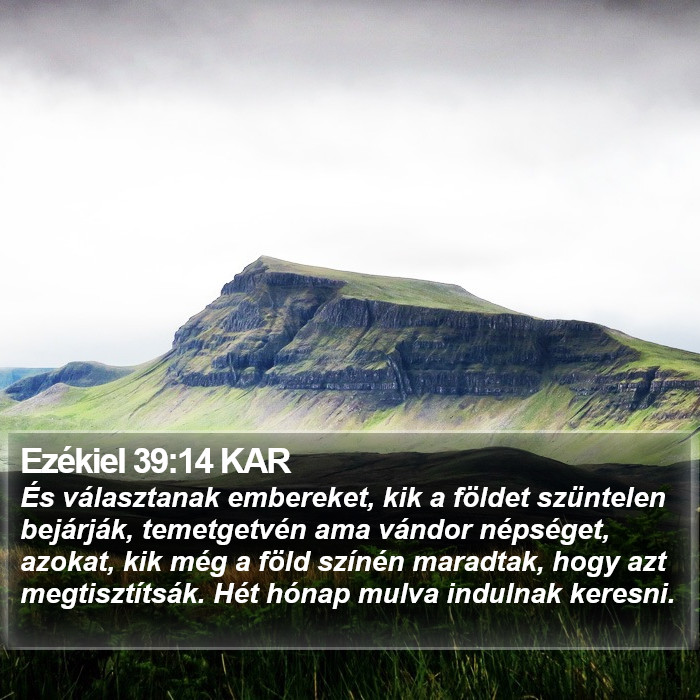 Ezékiel 39:14 KAR Bible Study