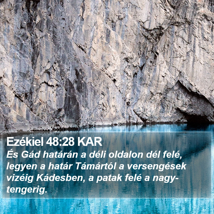 Ezékiel 48:28 KAR Bible Study