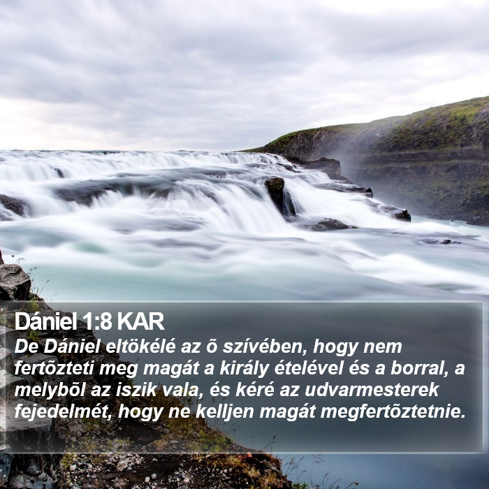 Dániel 1:8 KAR Bible Study