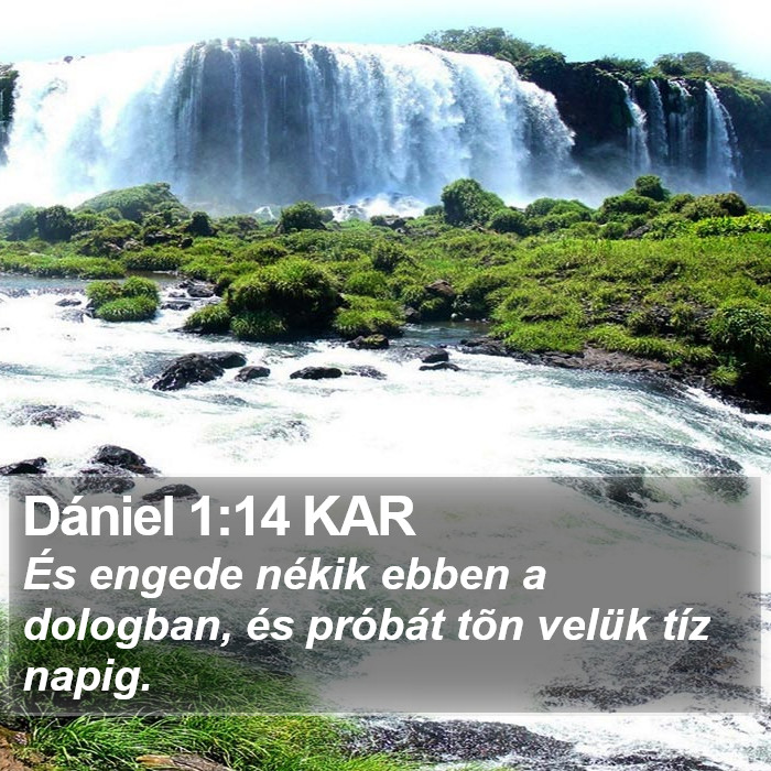 Dániel 1:14 KAR Bible Study