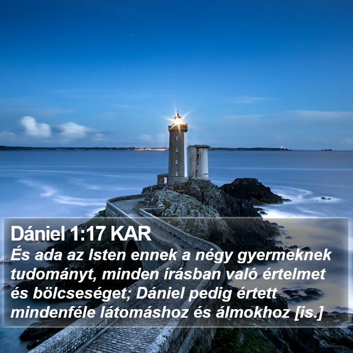 Dániel 1:17 KAR Bible Study