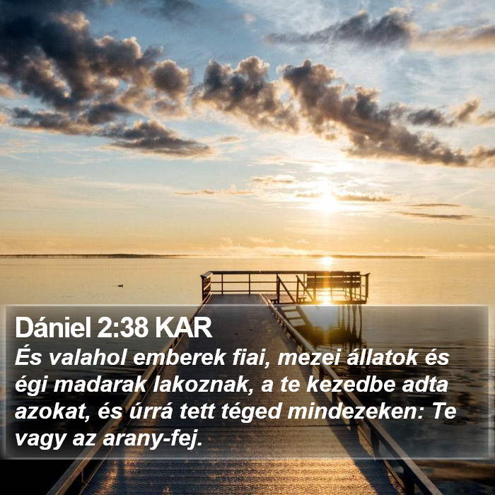 Dániel 2:38 KAR Bible Study