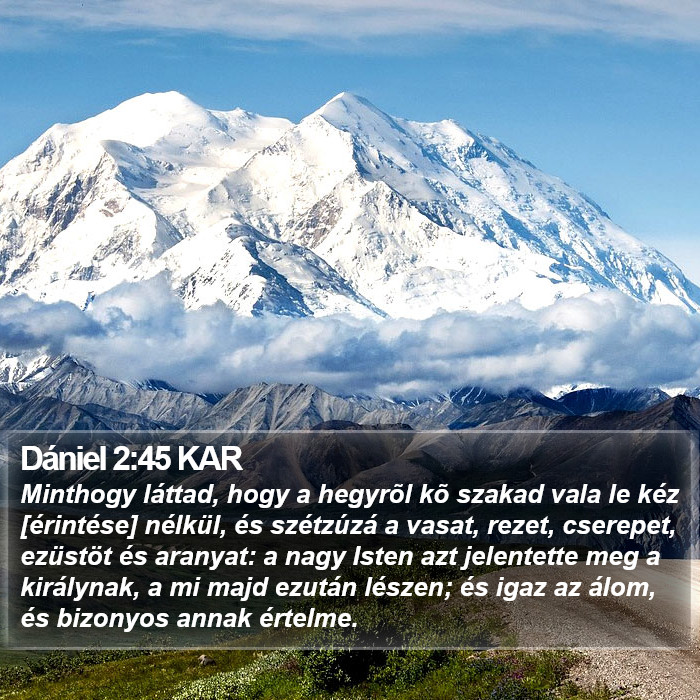 Dániel 2:45 KAR Bible Study