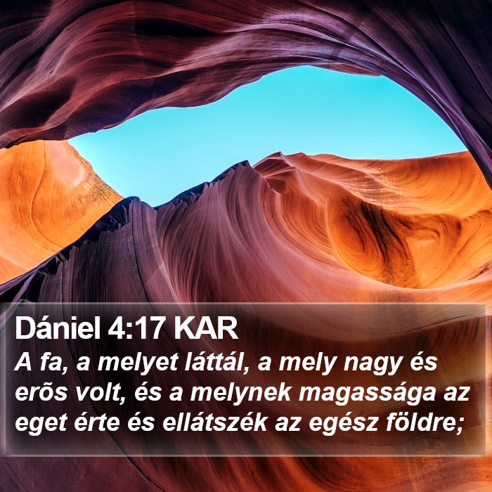 Dániel 4:17 KAR Bible Study