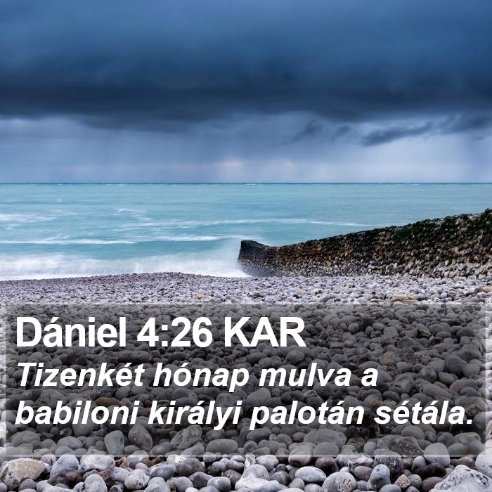 Dániel 4:26 KAR Bible Study