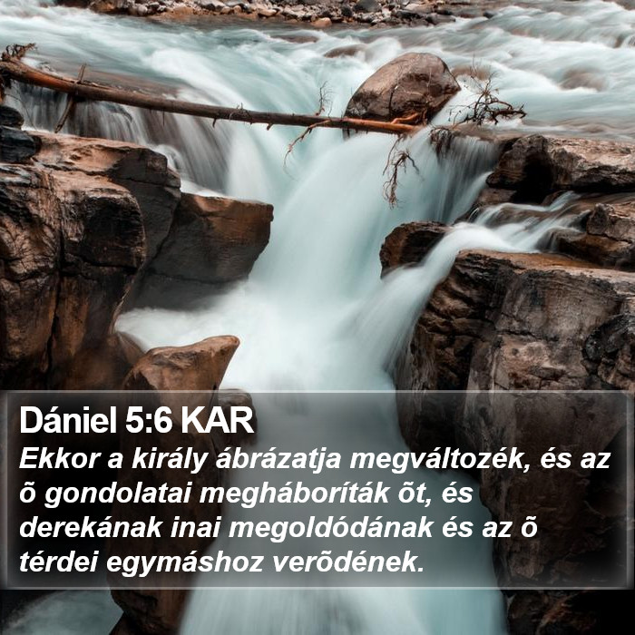 Dániel 5:6 KAR Bible Study