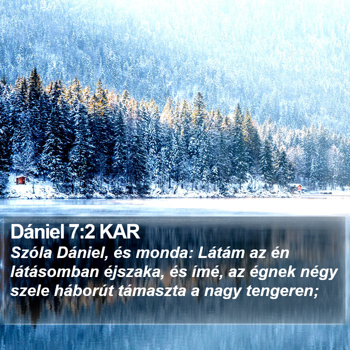 Dániel 7:2 KAR Bible Study