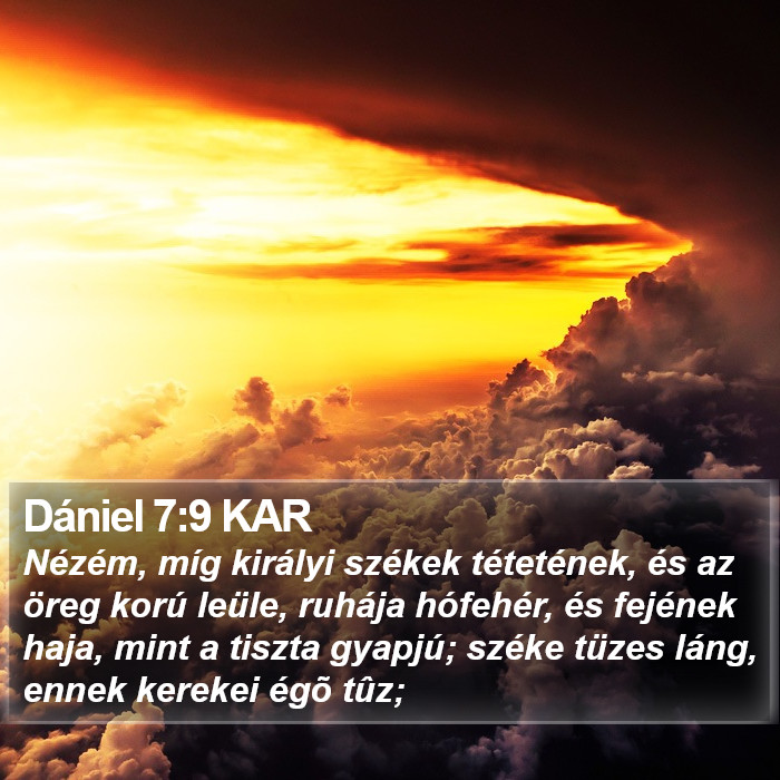 Dániel 7:9 KAR Bible Study