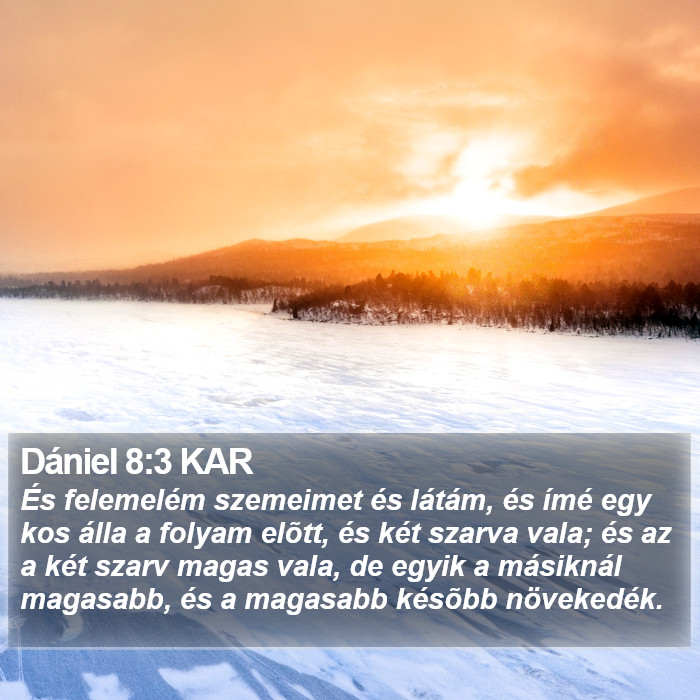 Dániel 8:3 KAR Bible Study