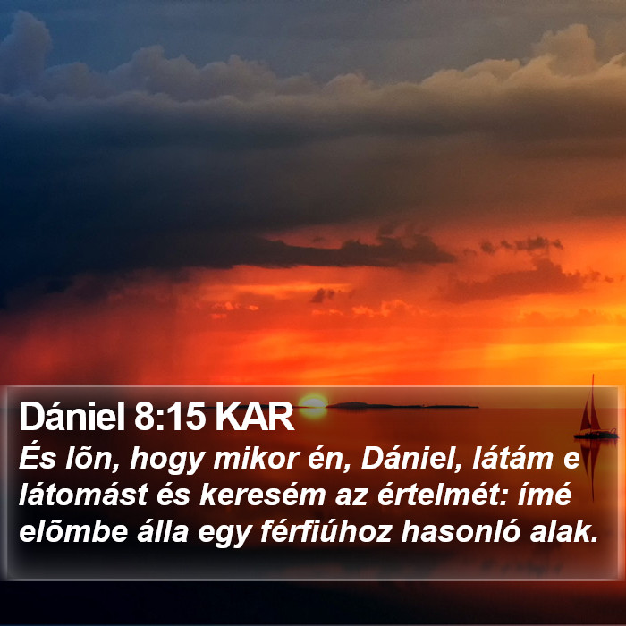 Dániel 8:15 KAR Bible Study