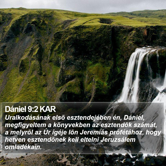 Dániel 9:2 KAR Bible Study