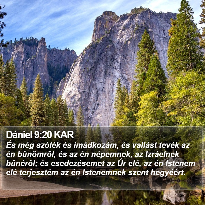 Dániel 9:20 KAR Bible Study