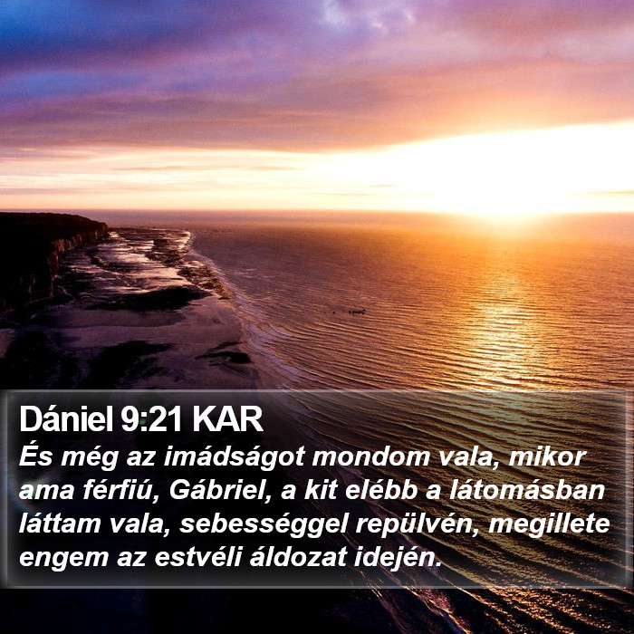 Dániel 9:21 KAR Bible Study