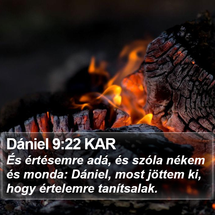 Dániel 9:22 KAR Bible Study