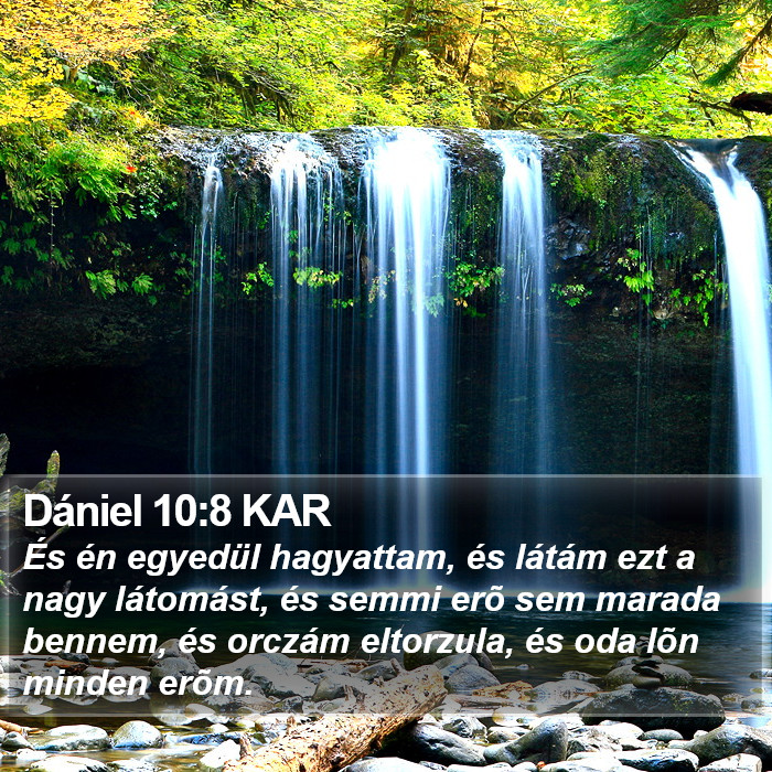 Dániel 10:8 KAR Bible Study