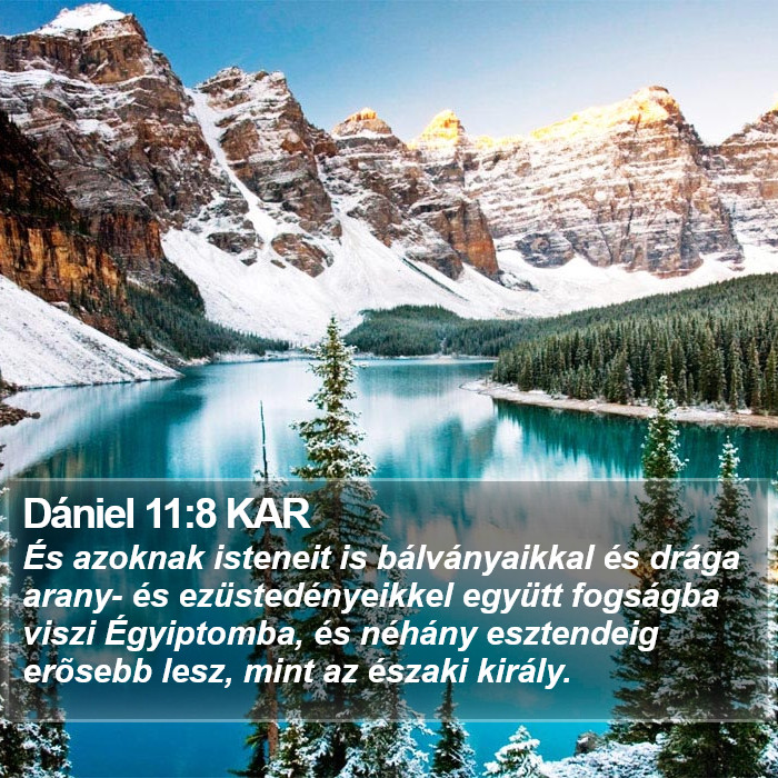 Dániel 11:8 KAR Bible Study