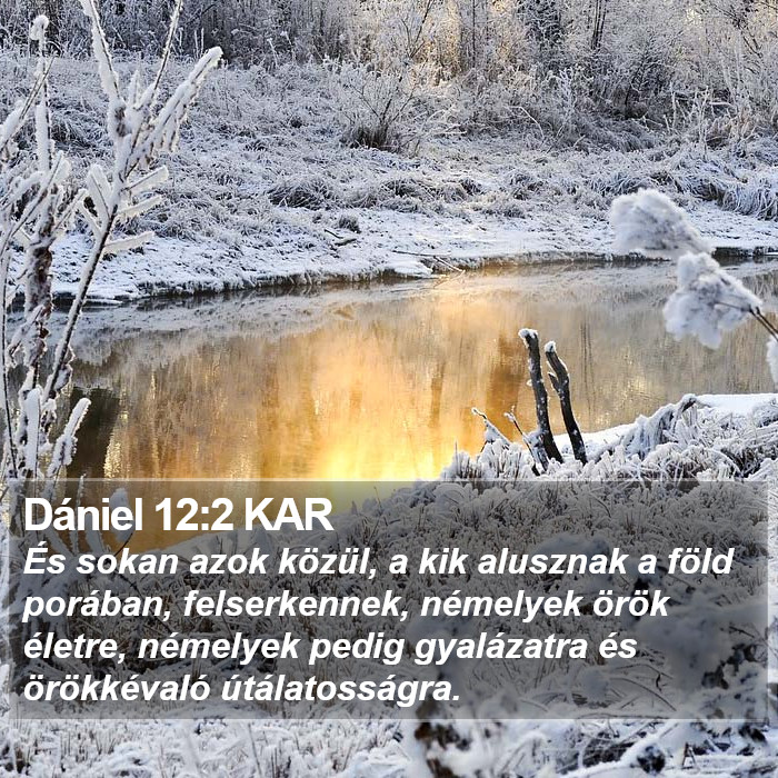 Dániel 12:2 KAR Bible Study